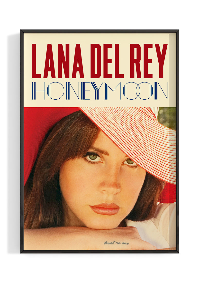 Lana Del Rey 'Honeymoon' Poster – The Indie Planet