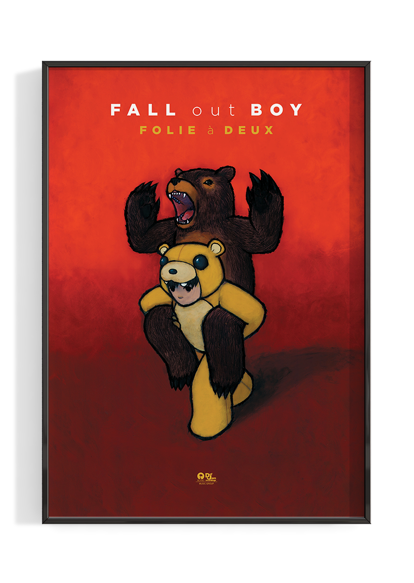 Fall Out Boy 'Folie à Deux' Poster