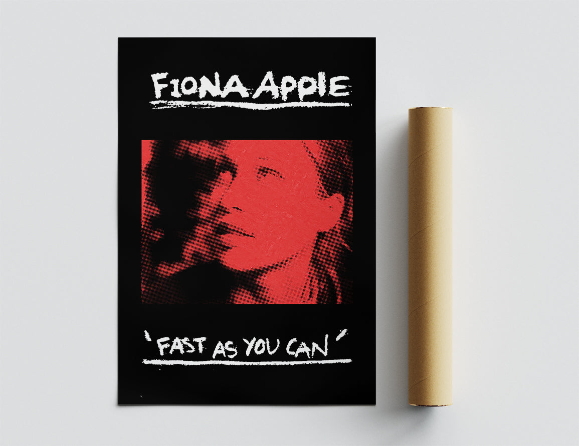 Fiona Apple 'Fast As You Can' Tour Poster