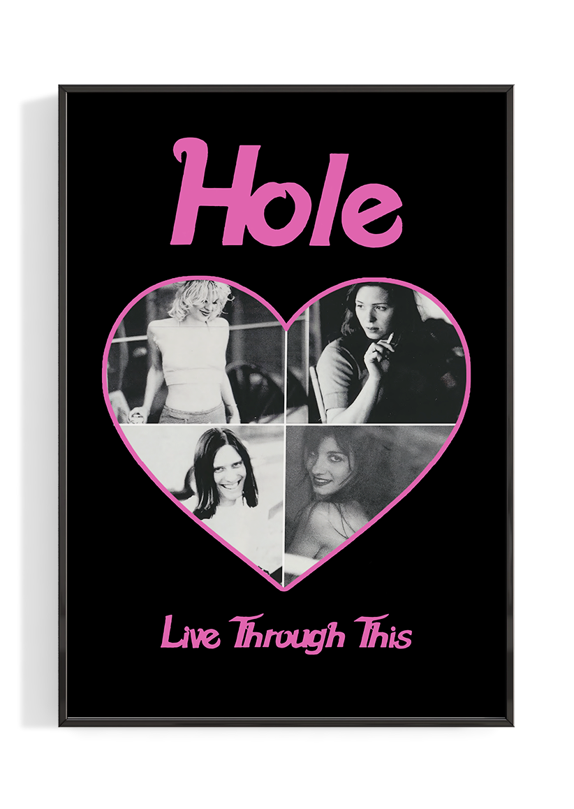 Hole 'Live Through This' Poster