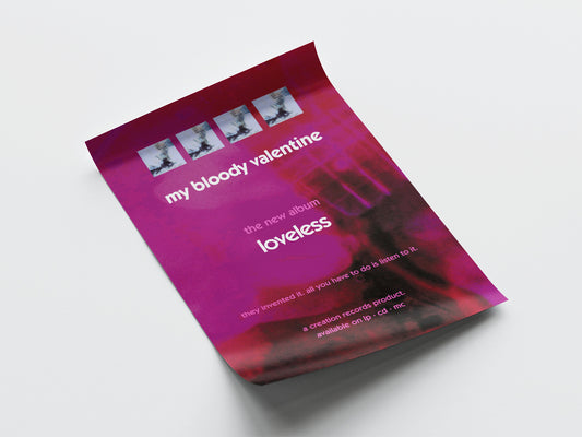 my bloody valentine 'Loveless' Poster