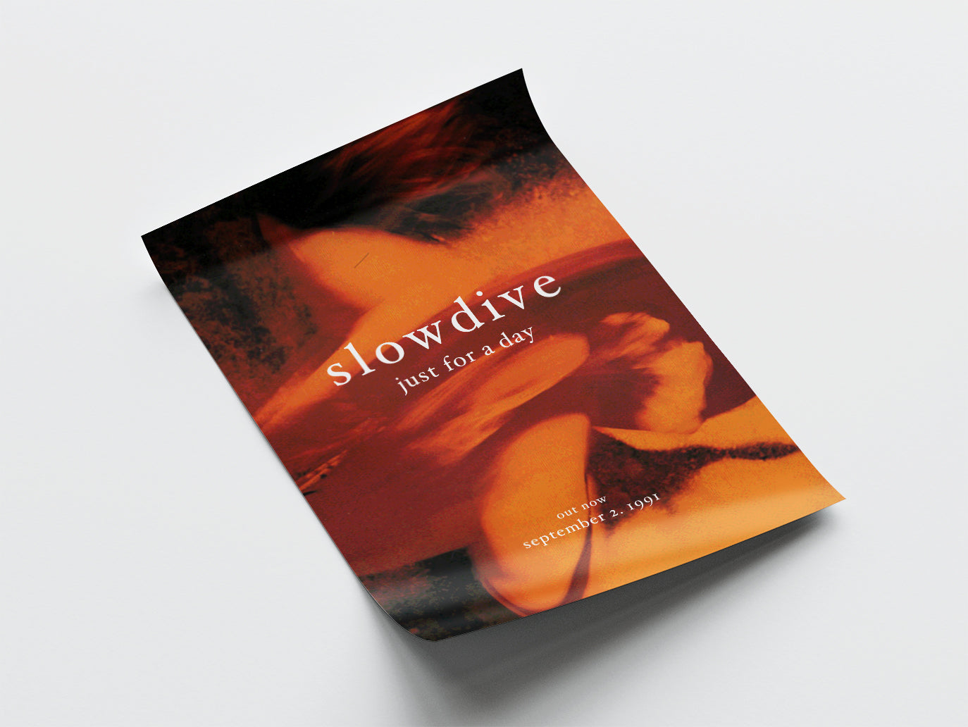 Slowdive 'Just For A Day' Poster