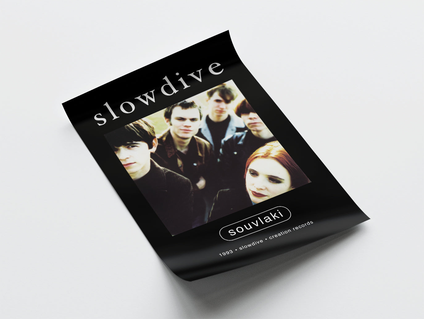 Slowdive 'Souvlaki' Poster