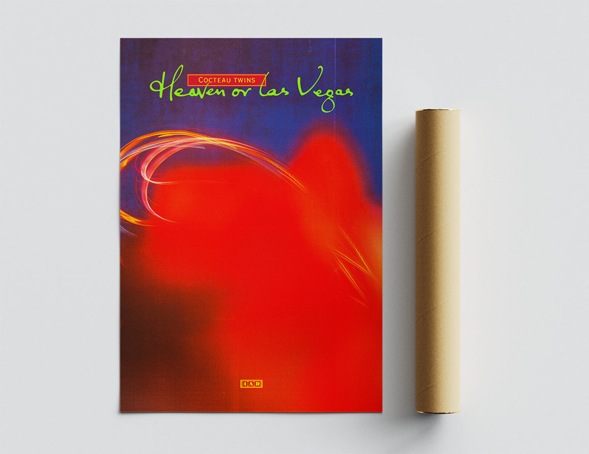 Cocteau Twins 'Heaven or Las Vegas' Poster