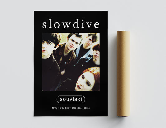 Slowdive 'Souvlaki' Poster