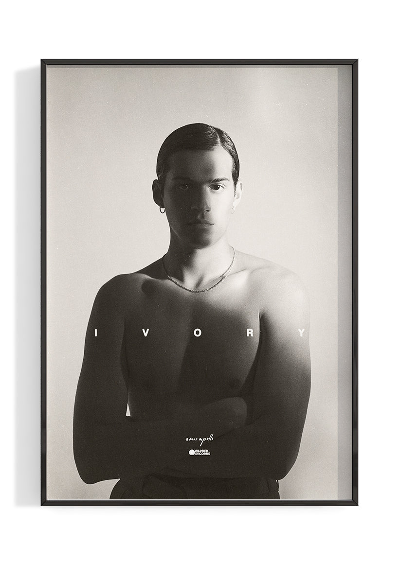 Omar Apollo 'Ivory' Album Poster