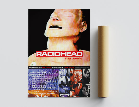 Radiohead 'The Bends' Poster