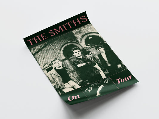 The Smiths 'The Queen Is Dead' Tour Poster