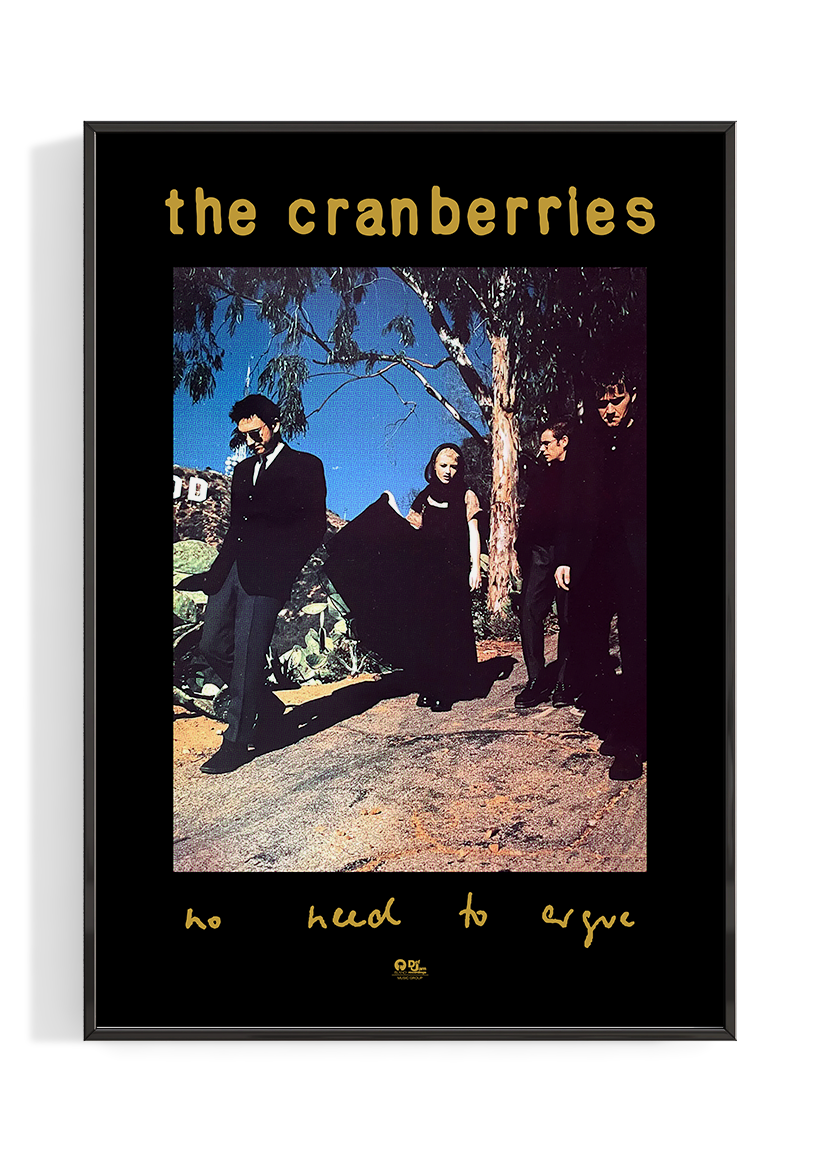 The Cranberries 'No Need To Argue' Poster – The Indie Planet The Cranberries 'No Need To Argue' Poster – The Indie Planet