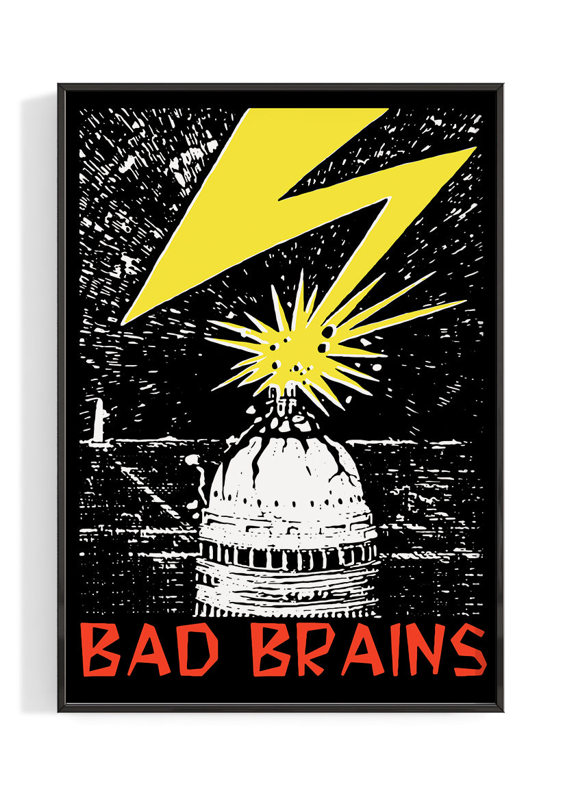 Bad Brains Promotional Album Poster