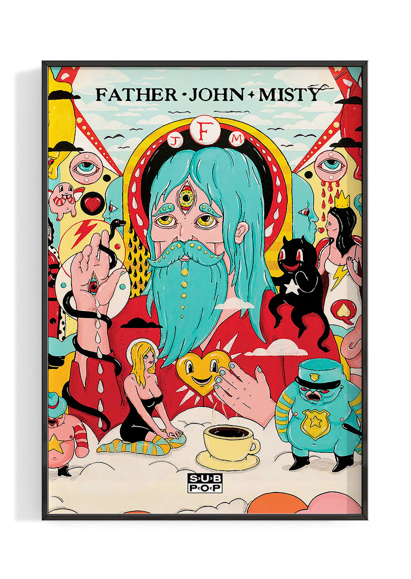 Father John Misty 'Fear Fun' Poster
