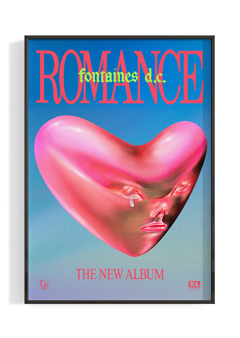 Fontaines D.C. 'Romance' Poster