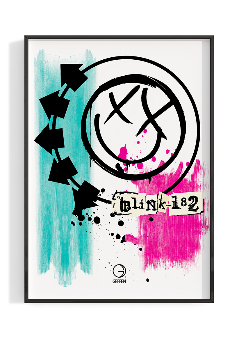 blink-182 Self Titled Album Poster