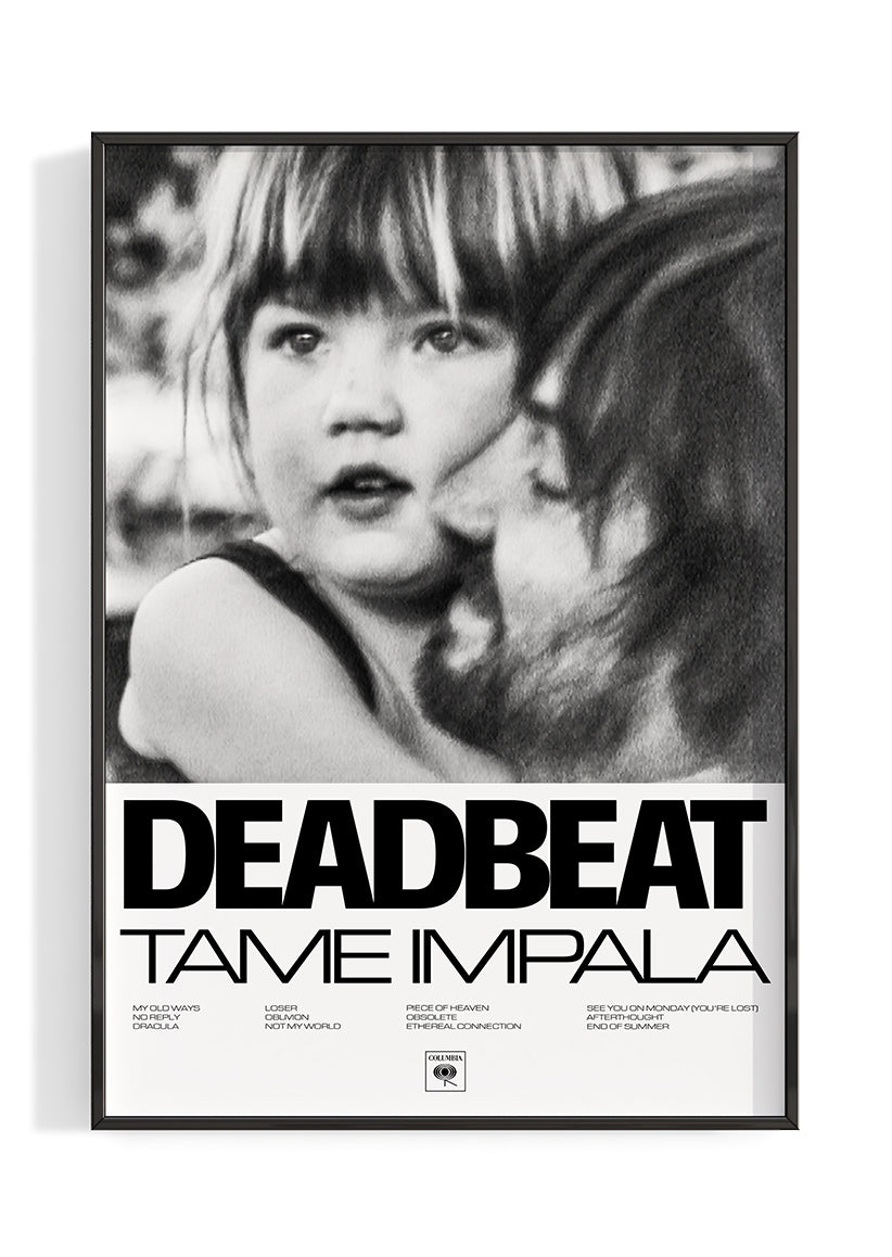 Tame Impala 'Deadbeat' Poster