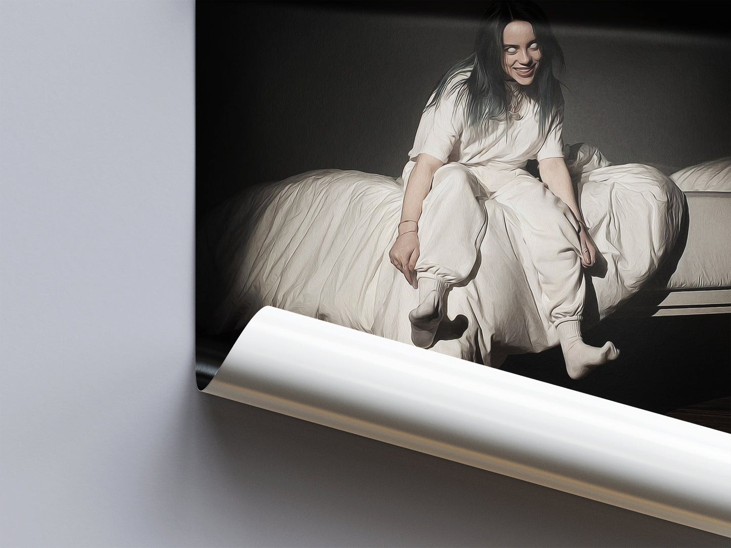 Billie Eilish 'When We Fall Asleep, Where Do We Go?' Poster