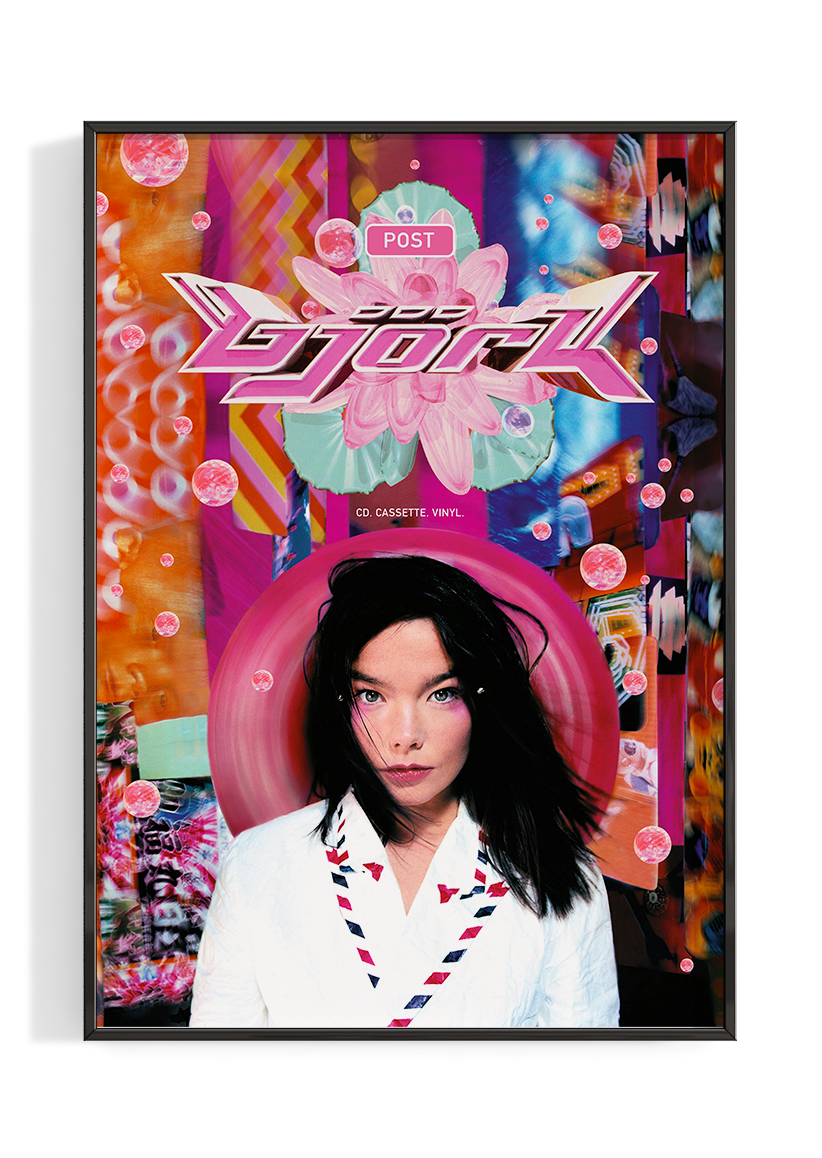 Bjork 'Post' Poster – The Indie Planet Bjork 'Post' Poster – The Indie Planet