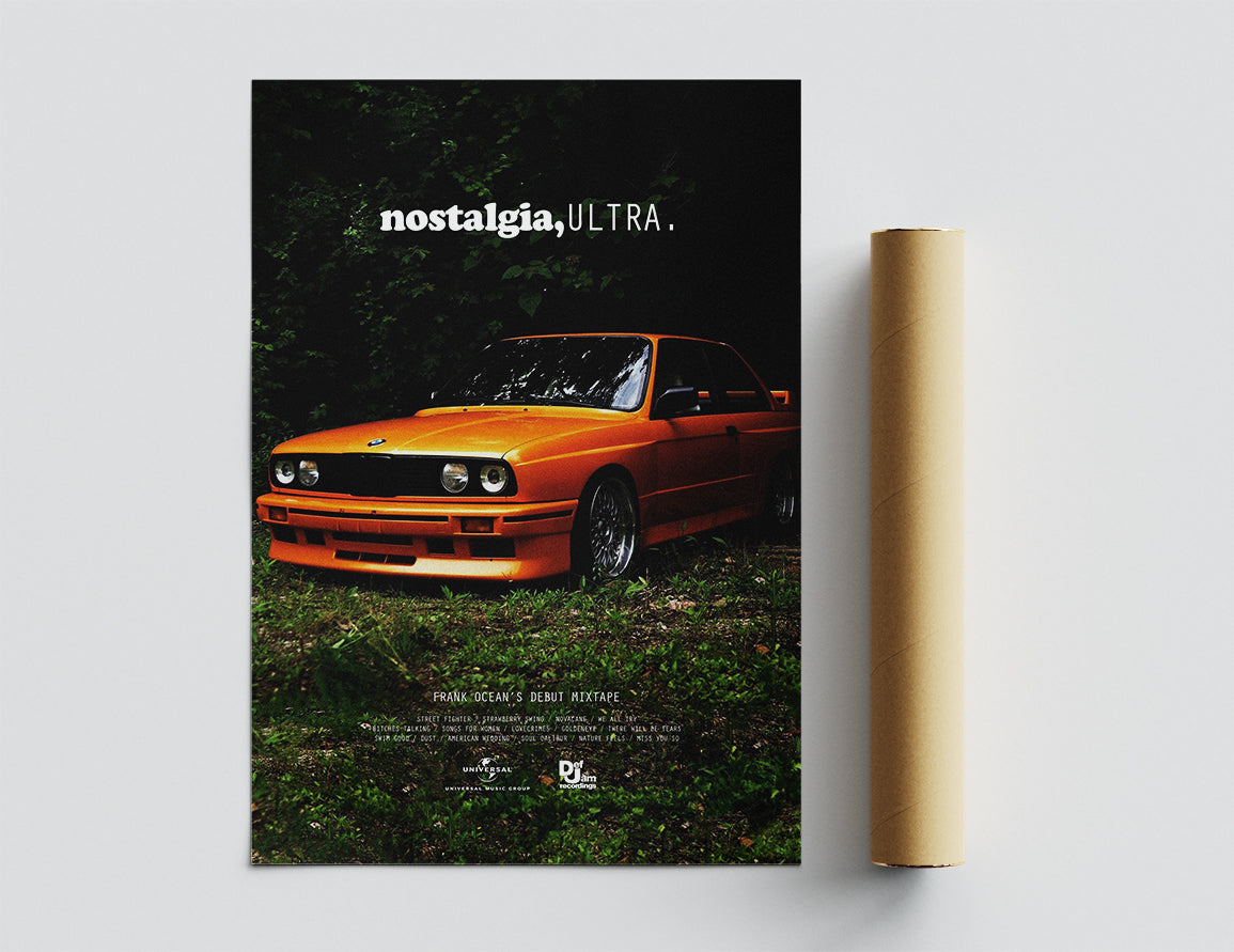 Frank Ocean 'nostalgia,ULTRA.' Poster