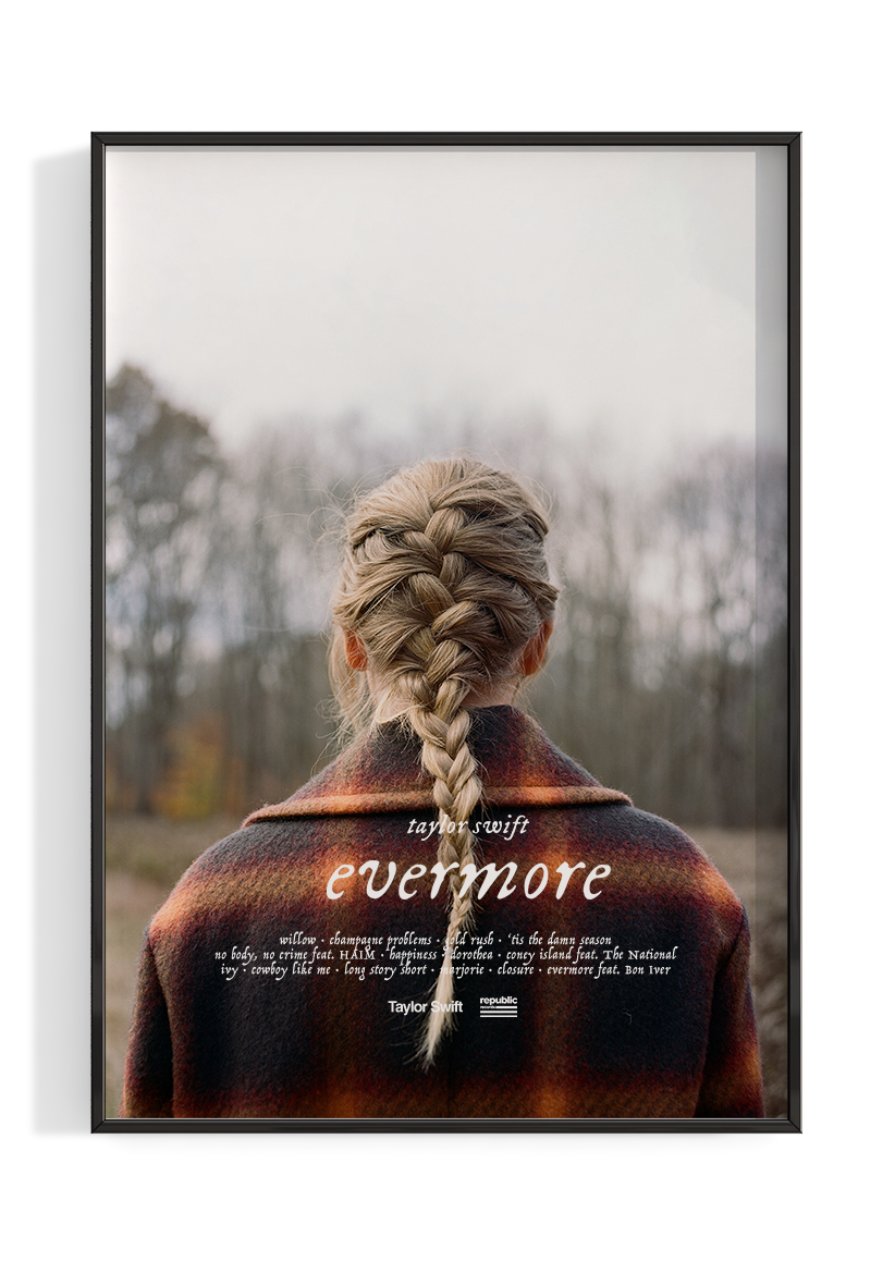 Taylor Swift 'evermore' Poster – The Indie Planet