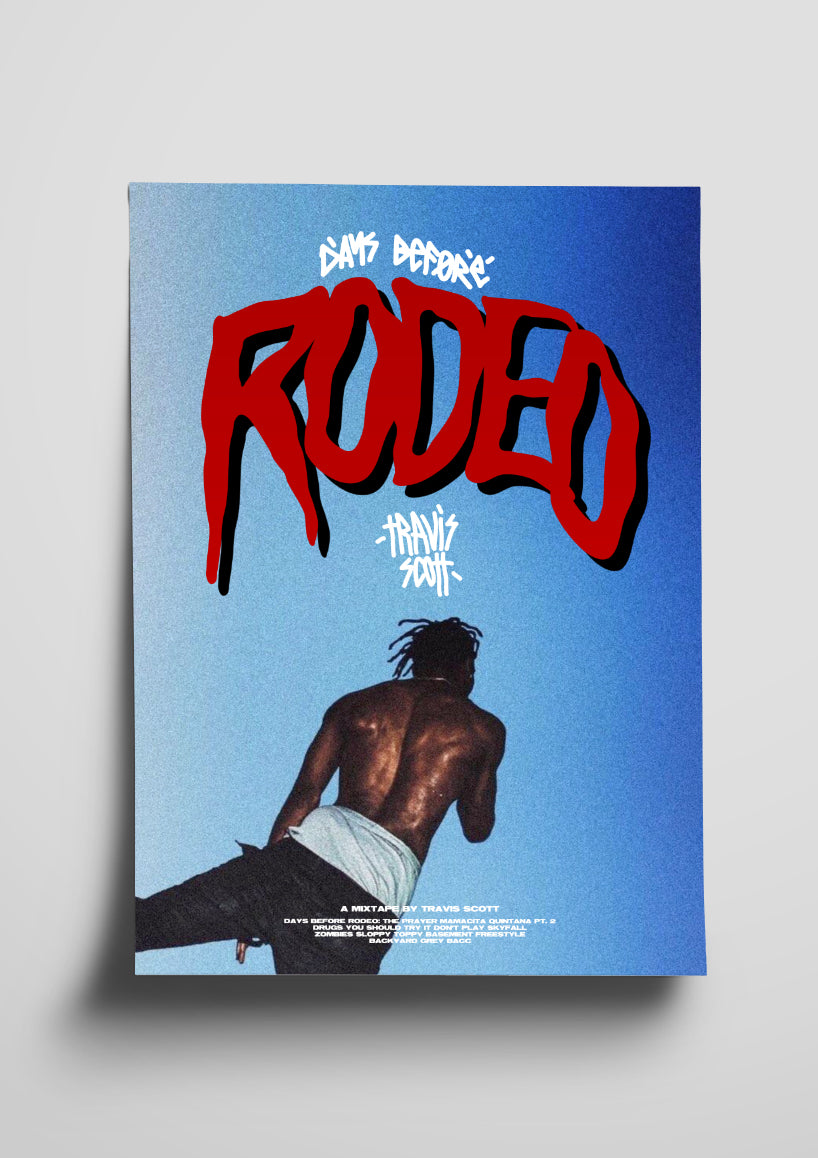 Travis Scott 'Rodeo' Poster – The Indie Planet