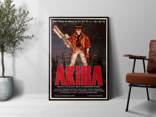 'Akira' Vintage Poster