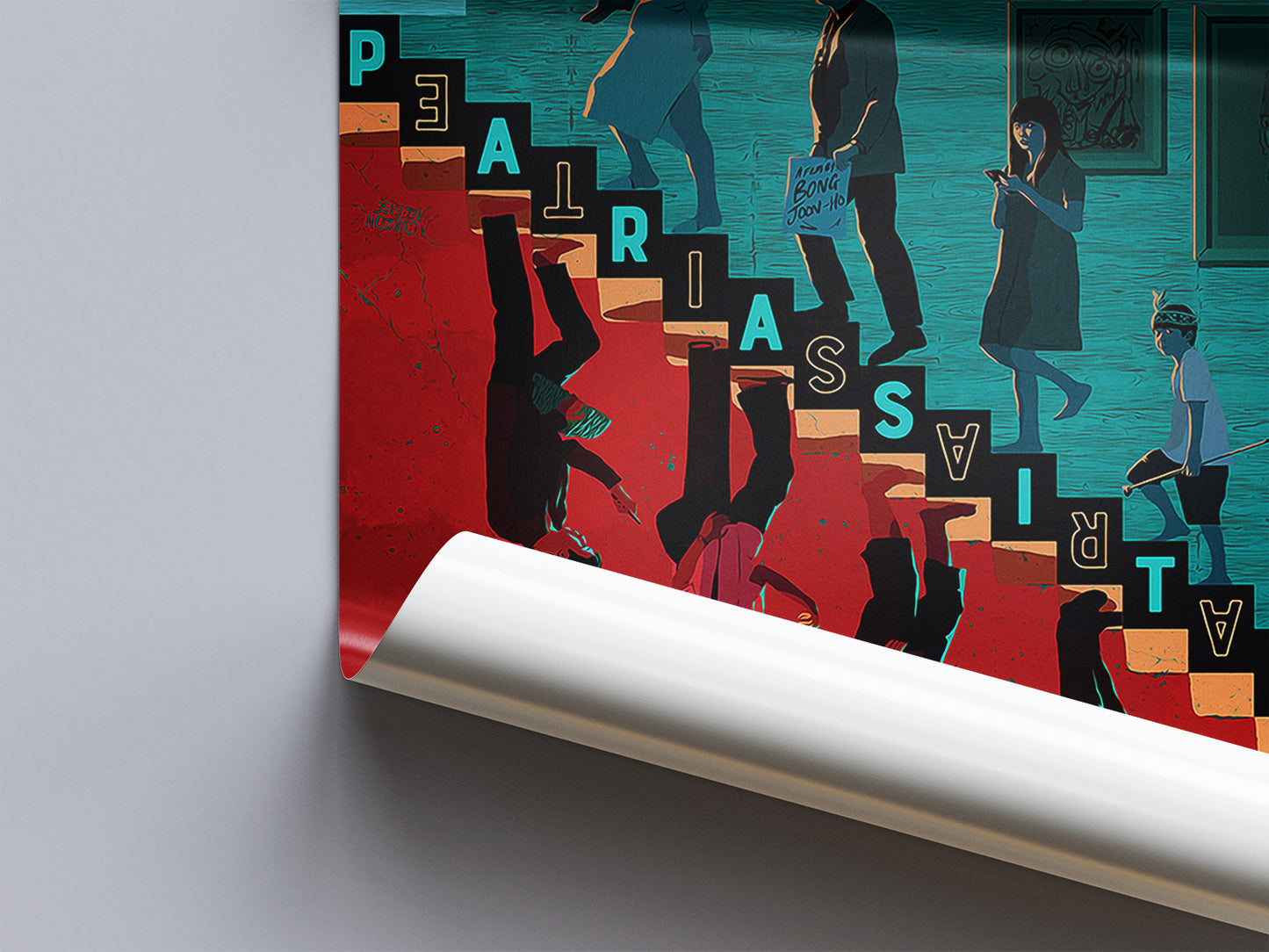 'Parasite' by Bong Joon-ho (2019) Poster