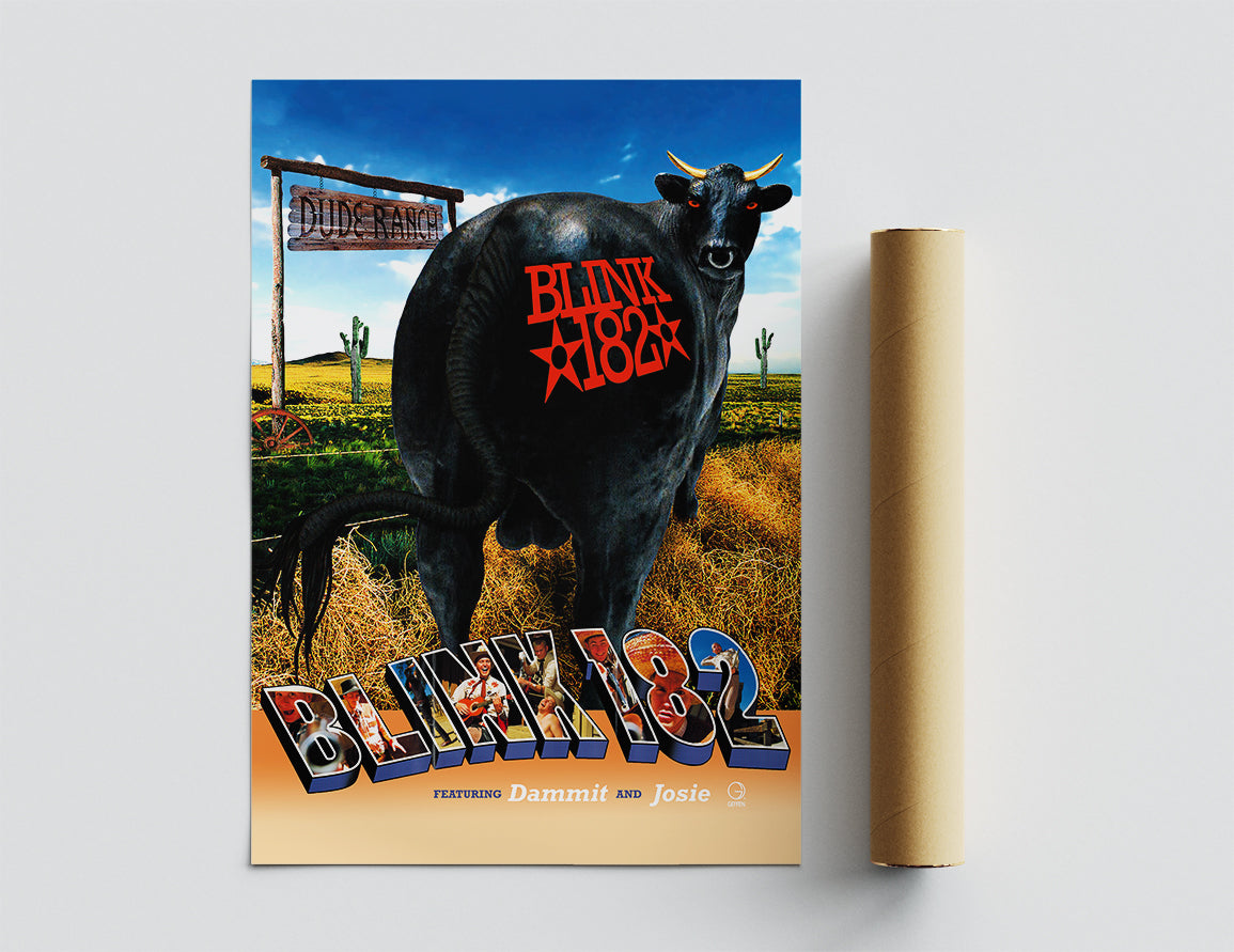 blink182 'Dude Ranch' Poster