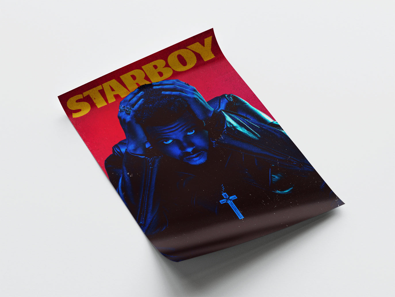 The Weeknd 'Starboy' Poster