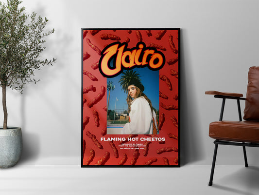 Clairo 'Flamin' Hot Cheetos' Poster