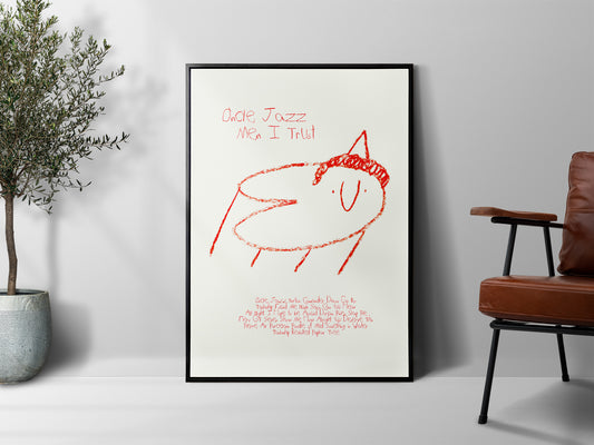 Men I Trust 'Oncle Jazz' Poster