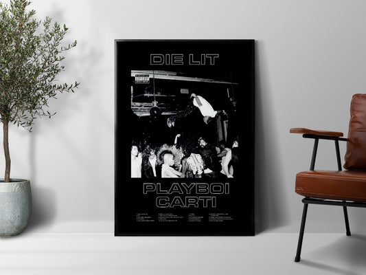 Playboi Carti 'Die Lit' Poster
