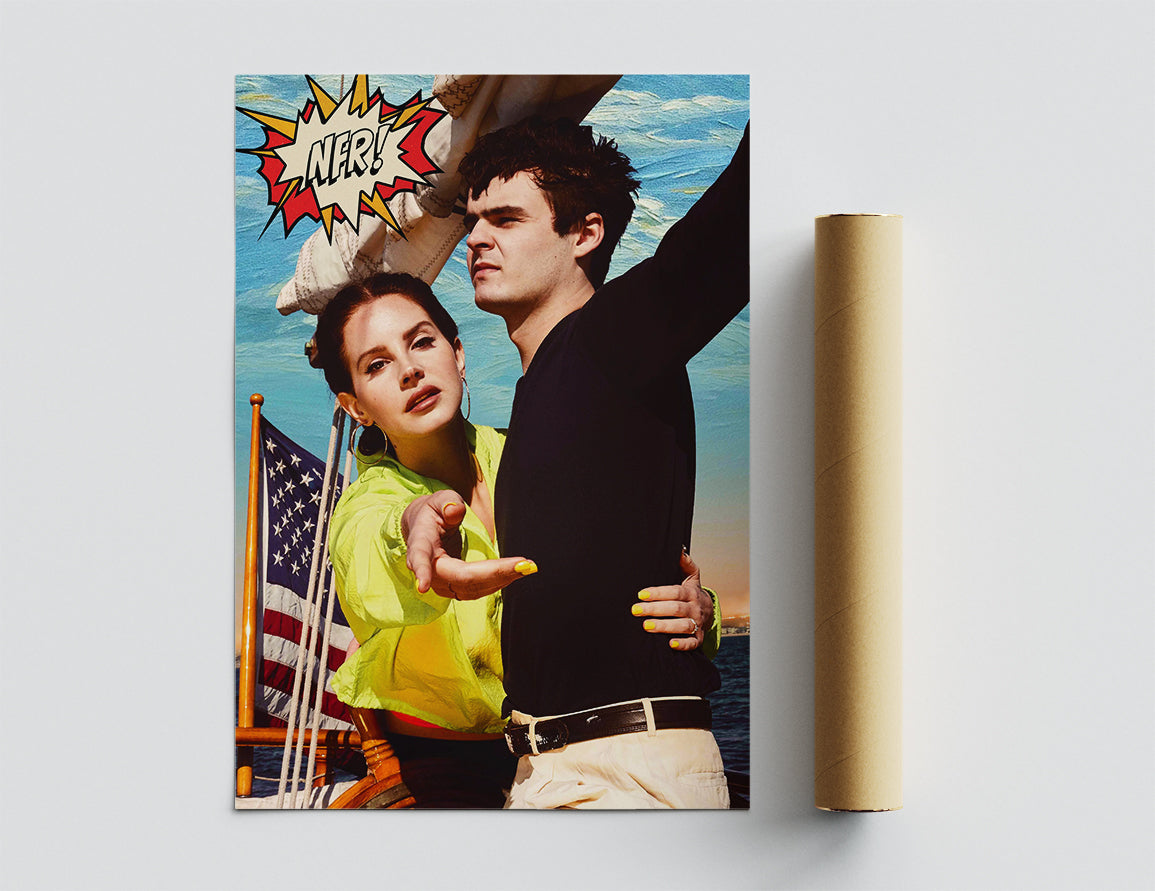 Lana Del Rey 'Norman Fucking Rockwell!' Poster