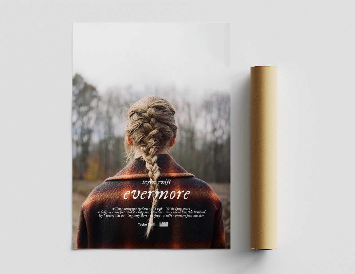 Taylor Swift 'evermore' Poster