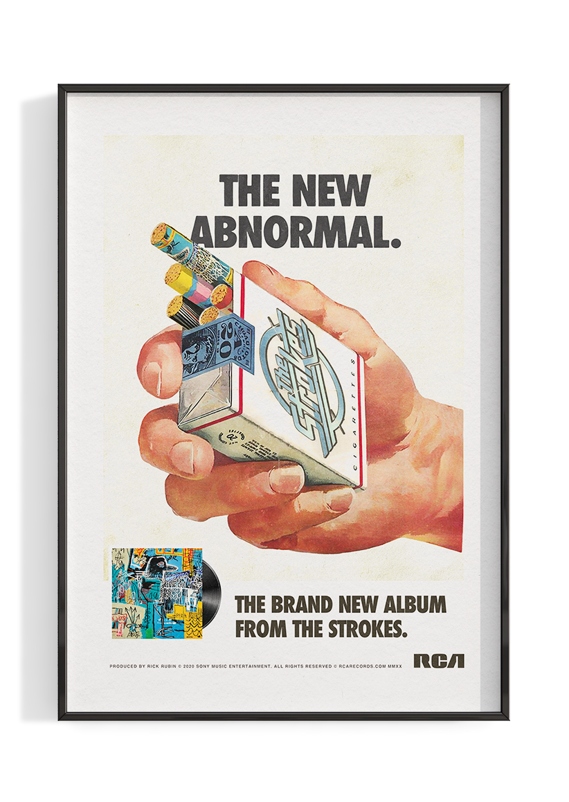 The Strokes 'The New Abnormal' Poster – The Indie Planet The Strokes 'The New Abnormal' Poster – The Indie Planet