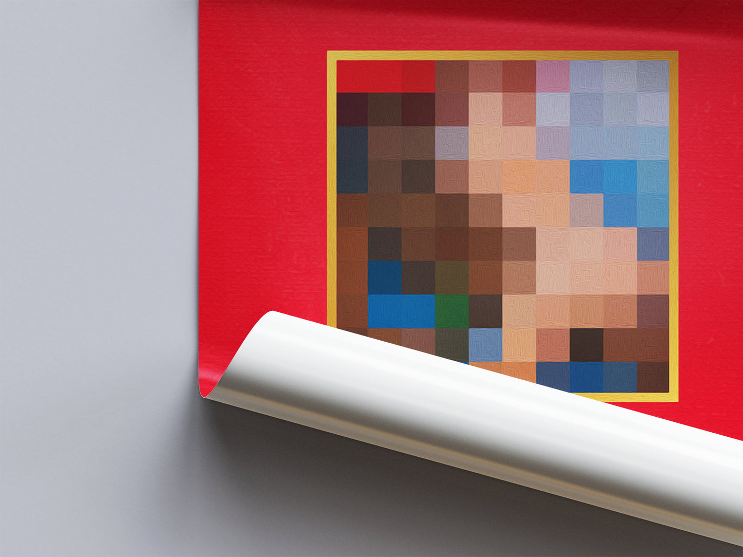 Kanye West 'My Beautiful Dark Twisted Fantasy' Poster