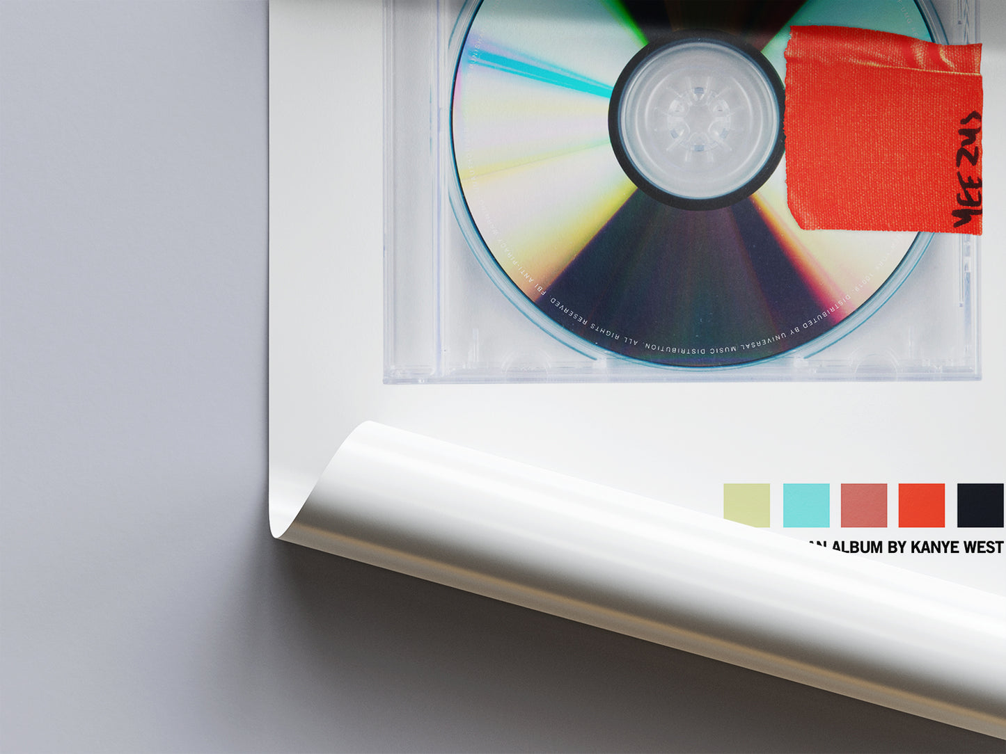 Kanye West 'Yeezus' Tracklist Poster