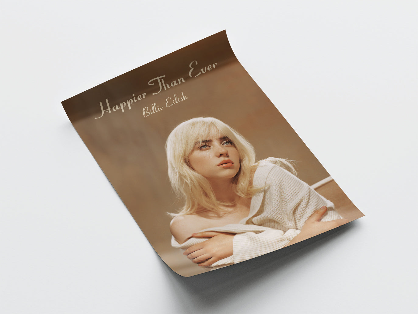 Billie Eilish 'Happier Than Ever' Poster