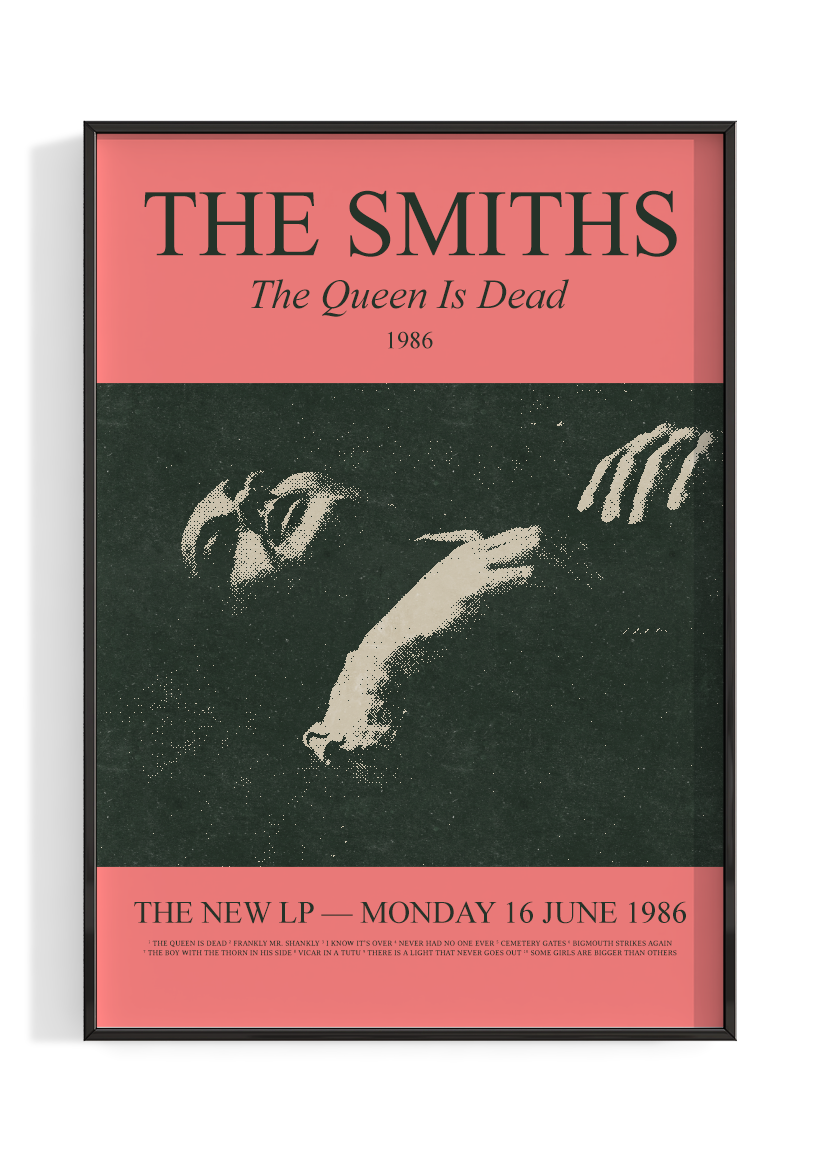 The Smiths 'The Queen Is Dead' Poster