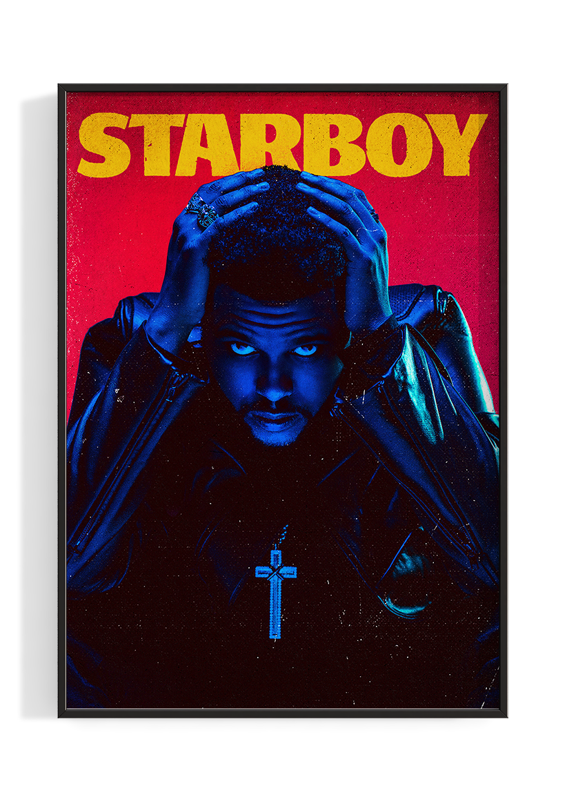 The Weeknd Starboy Poster The Indie Planet the-weeknd-starboy-poster-the-indie-planet