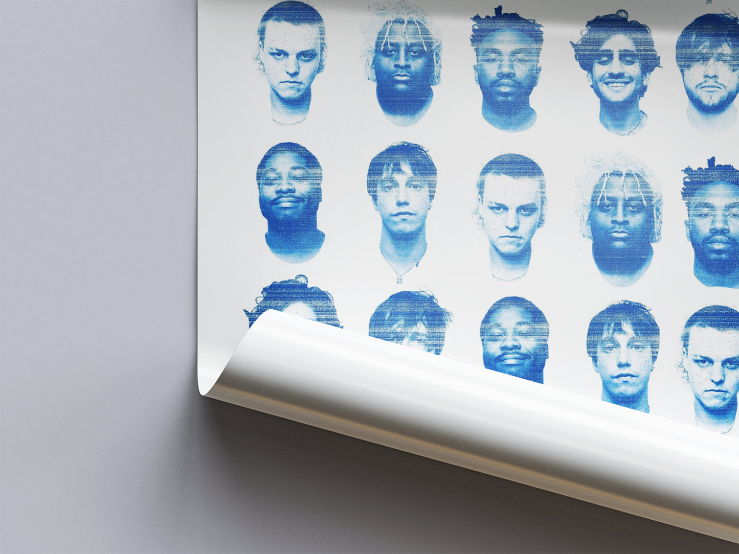 Brockhampton 'Ginger' Lithography Style Poster