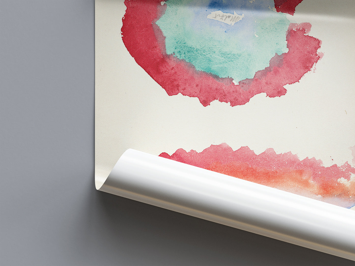 Wormwood Vintage Abstract Poster Print