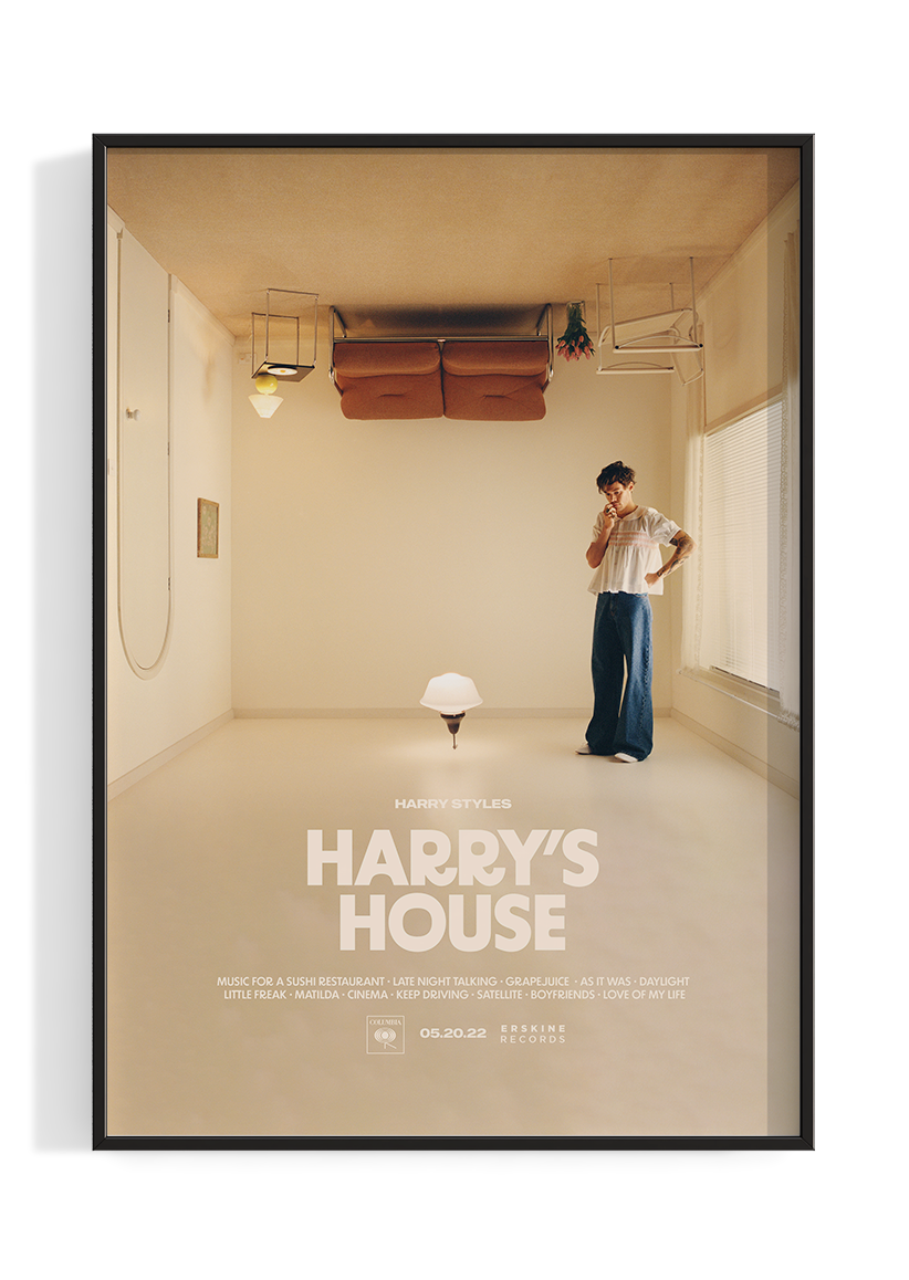 Harry Styles 'Harry's House' Poster – The Indie Planet