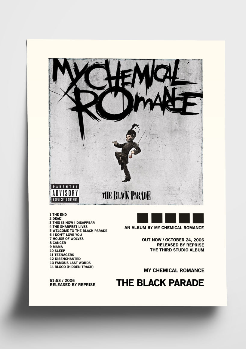 My Chemical Romance The Black Parade Split Hoodie