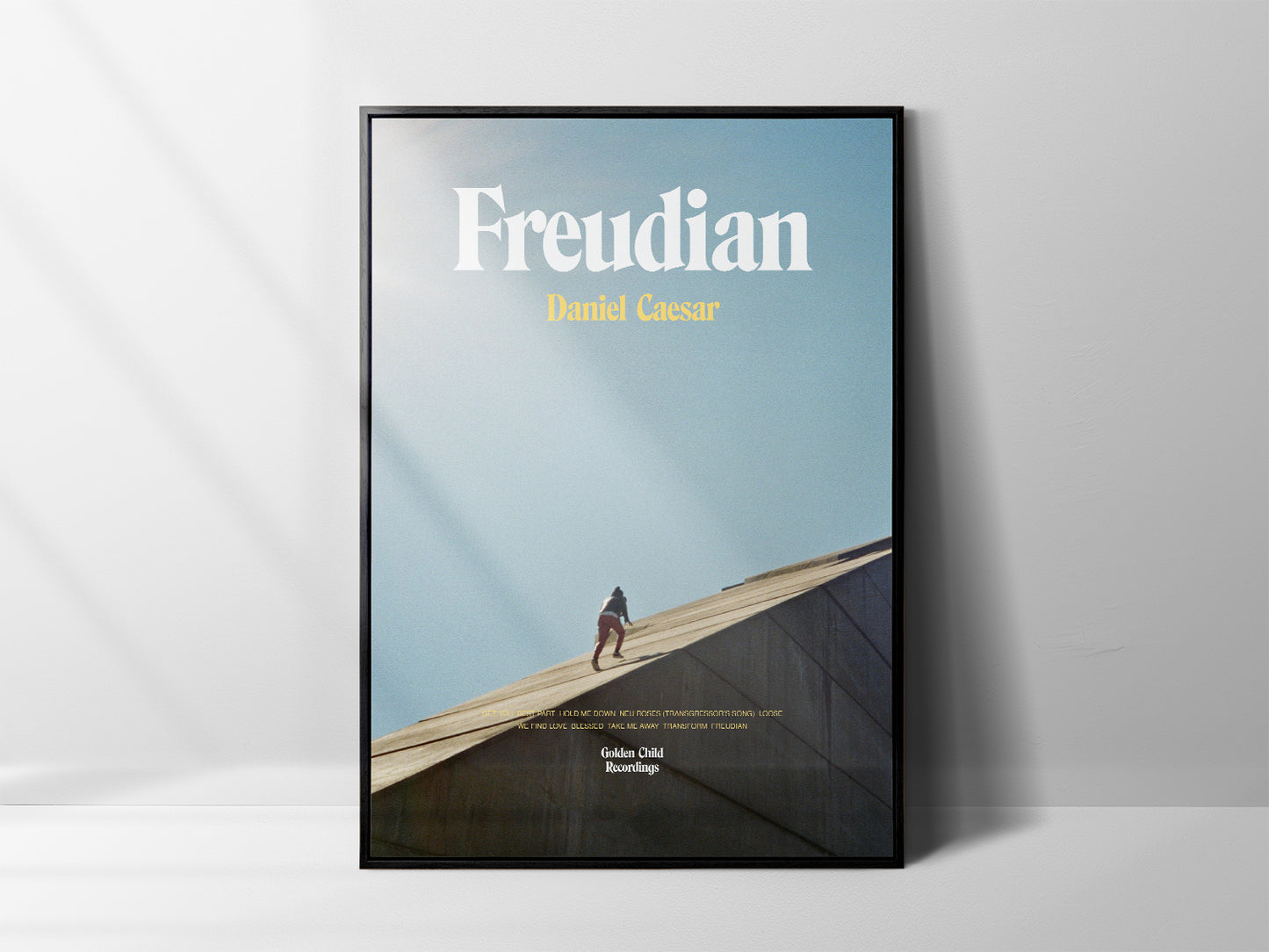 Daniel Caesar 'Freudian'  Album Poster