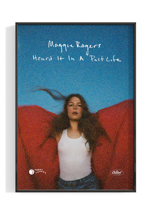 Maggie Rogers 'Heard It In A Past Life' Album Poster