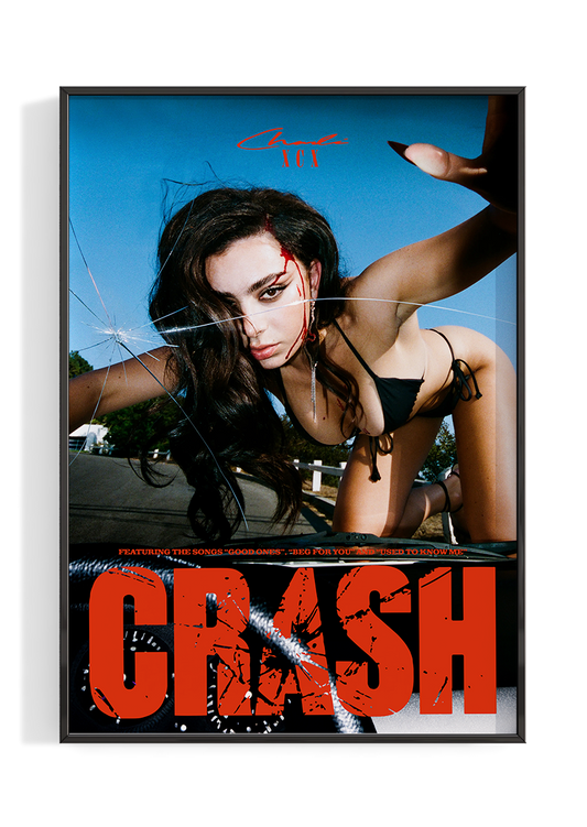Charli xcx 'CRASH' Poster