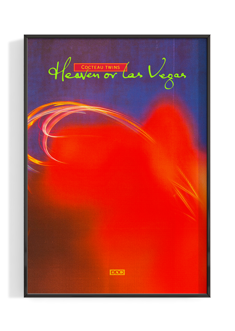 Cocteau Twins 'Heaven or Las Vegas' Poster