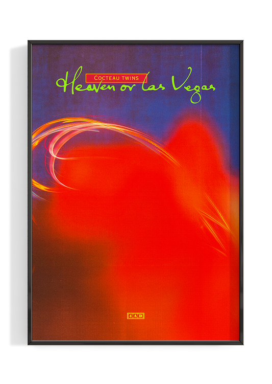 Cocteau Twins 'Heaven or Las Vegas' Poster