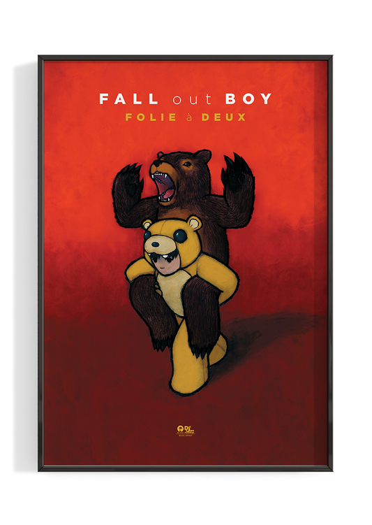 Fall Out Boy 'Folie à Deux' Poster