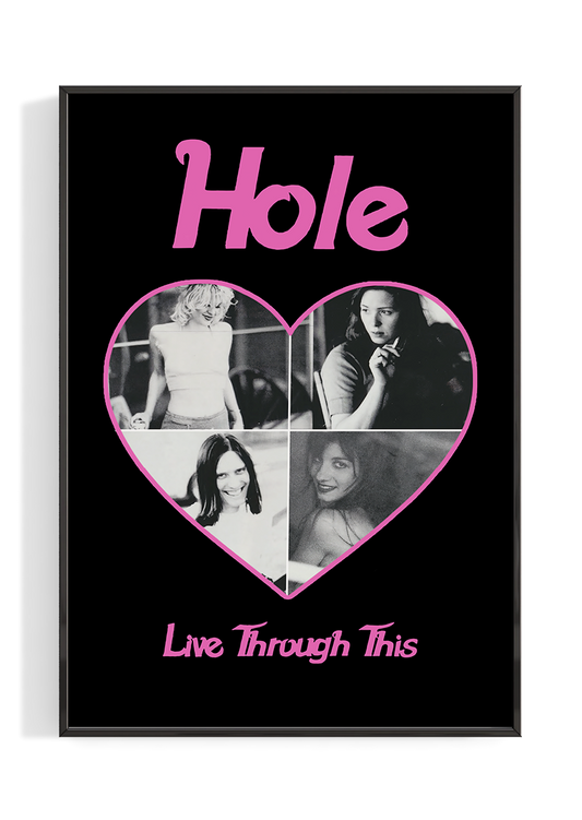 Hole 'Live Through This' Poster