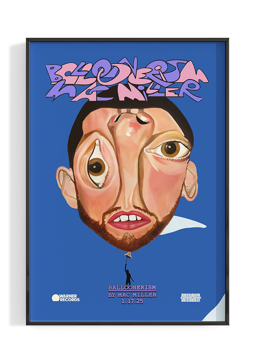 Mac Miller 'Balloonerism' Poster